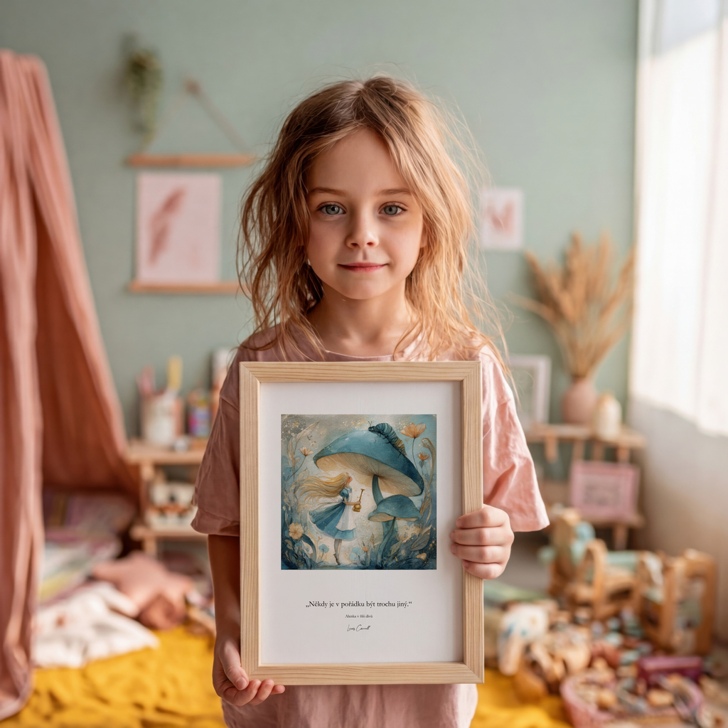 plakat alenka v risi divu